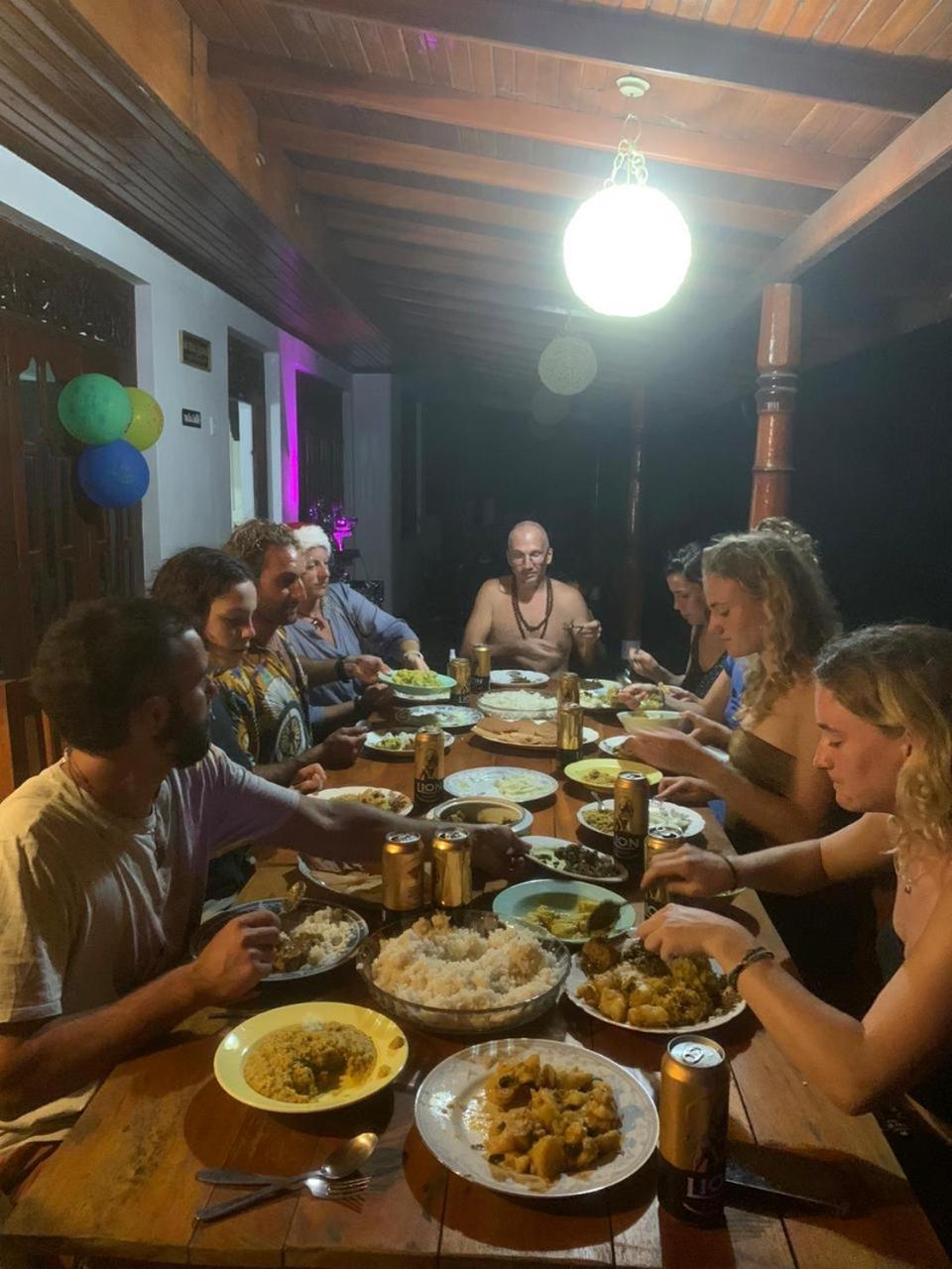 Tharurashmi Sea Pond Villa & Surf Hostel - Hiriketiya Zuid-Dikwella Buitenkant foto